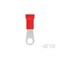 Te Connectivity Ring Terminal, 1/4 in Stud Size, 8 AWG, 600 V, PVC Insulated, Red 55621-1 - alternate 2